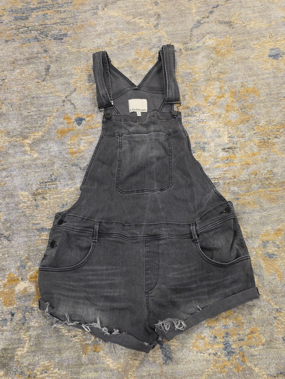 Vintage Calvin Klein Jeans Short Overalls/Shortalls XL